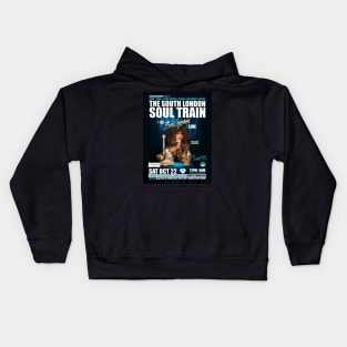 POSTER - THE SOUTH LONDON - SOUL TRAIN - eVA lAZARUS Kids Hoodie